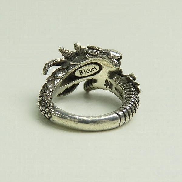 実際に弊社で買取させて頂いたBloody Mary/ブラッディマリー Bloom シルバーリング 9号の画像 4枚目