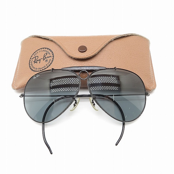 実際に弊社で買取させて頂いたRay-Ban/レイバン B&L ボシュロム社製 ブラックシューター サングラス アイウェアの画像 9枚目