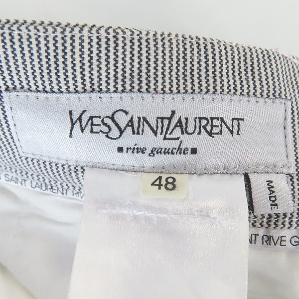 実際に弊社で買取させて頂いたYVESSAINTLAURENT/イブサンローラン オールド パンツ ボトムス 48の画像 2枚目