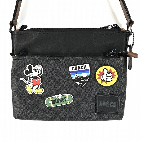 実際に弊社で買取させて頂いたCOACH×Disney/コーチ×ディズニー シグネチャー ショルダーバッグ 3842