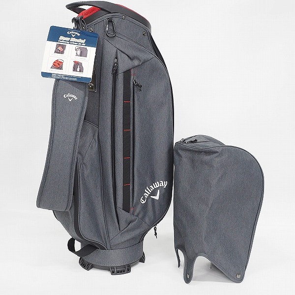 実際に弊社で買取させて頂いた【未使用】Callaway/キャロウェイ 5123229 アーバン 23 JM 9.5型 6分割キャディバッグ ブラック
