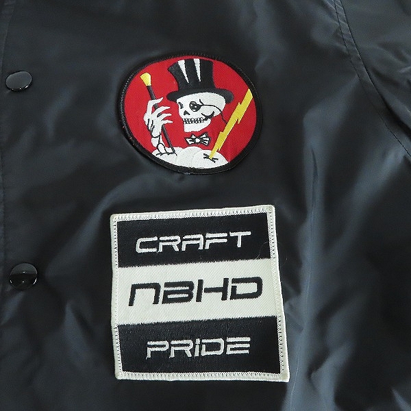 実際に弊社で買取させて頂いたNEIGHBORHOOD/ネイバーフッド P-BROOKS/N-JKT コーチジャケット 172TSNH-JKM01S/Mの画像 6枚目