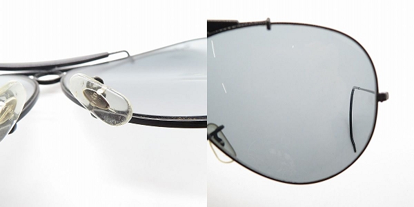 実際に弊社で買取させて頂いたRay-Ban/レイバン B&L ボシュロム社製 ブラックシューター サングラス アイウェアの画像 7枚目
