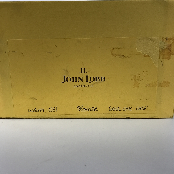 実際に弊社で買取させて頂いたJOHN LOBB/ジョンロブ ウィリアム WILLIAM ダークブラウン ミュージアムカーフ 87966/8.5の画像 8枚目