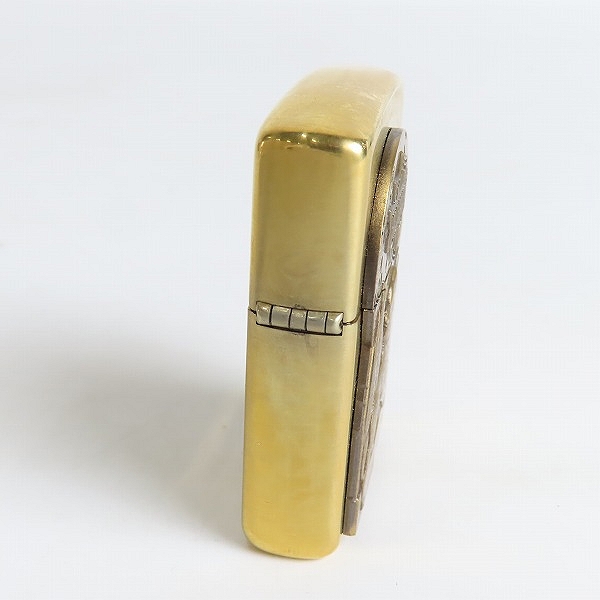 実際に弊社で買取させて頂いたZIPPO/ジッポー HARLEYDAVIDSON/ハーレーダビッドソン ウルフデザイン プレート貼り 96年製の画像 2枚目