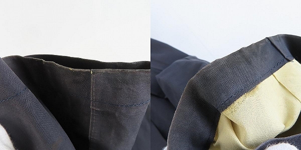 実際に弊社で買取させて頂いたMACKINTOSH/マッキントッシュ ゴム引きステンカラーコート y60-01/38の画像 9枚目