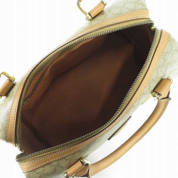 実際に弊社で買取させて頂いたCELINE/セリーヌ マカダム柄 ハンドバッグ/ミニボストンバッグ の画像 3枚目
