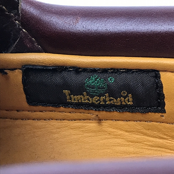 実際に弊社で買取させて頂いたTimberland/ティンバーランド レザー デッキシューズ 50009 8.5の画像 5枚目
