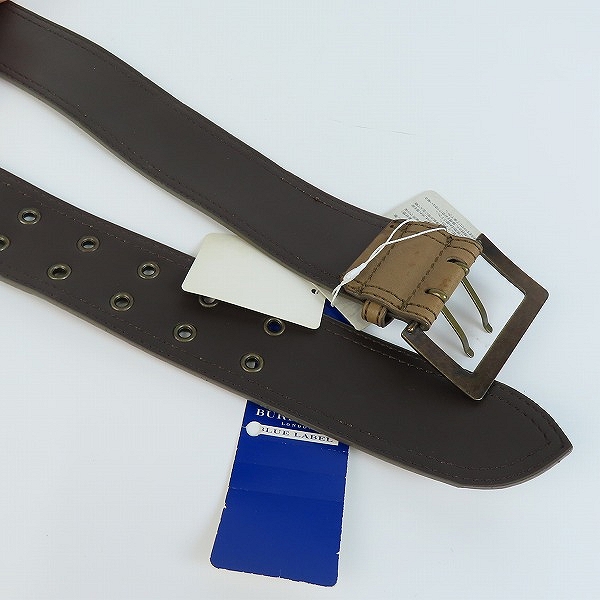 実際に弊社で買取させて頂いたBURBERRY LONDON/バーバリーロンドン レザーベルト の画像 2枚目