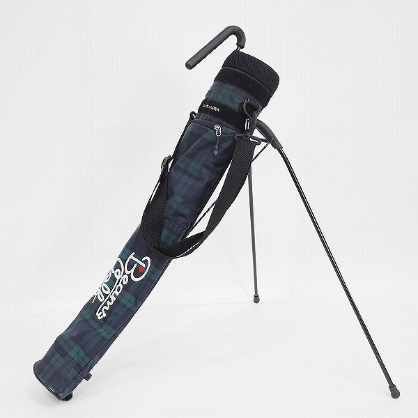 実際に弊社で買取させて頂いたBEAMS GOLF/ビームスゴルフ スタンド式クラブケース ショルダー付き チェック柄
