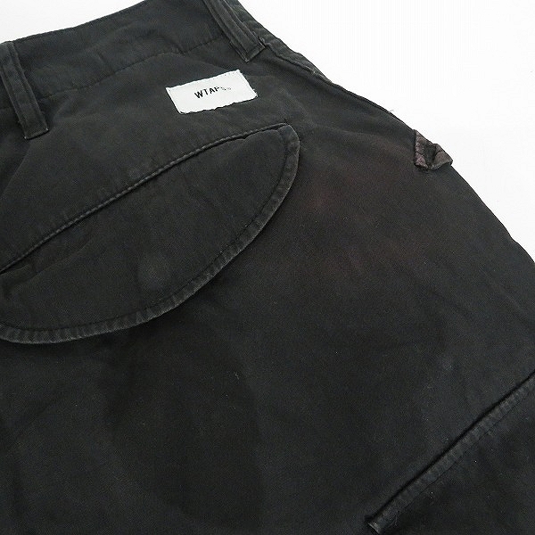 実際に弊社で買取させて頂いたWTAPS/ダブルタップス 19SS CARGO SHORTS/カーゴ ショーツ/ショート パンツ 191WVDT-PTM04/3の画像 9枚目