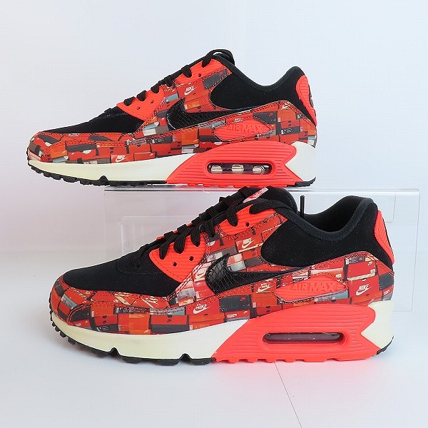 実際に弊社で買取させて頂いた NIKE×atmos/ナイキ×アトモス AIR MAX 90 PRNT エアマックス90 AQ0926-001 26.5の画像 3枚目