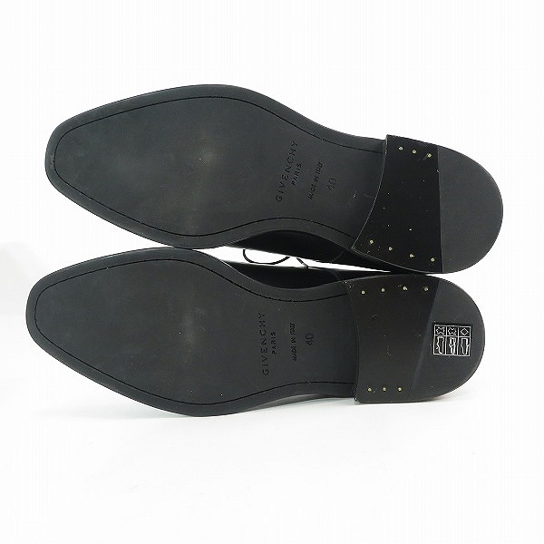 実際に弊社で買取させて頂いたGIVENCHY/ジバンシー レースアップシューズ プレーントゥ/40の画像 2枚目