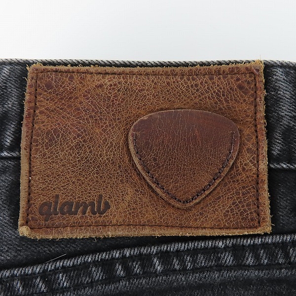 実際に弊社で買取させて頂いたglamb/グラム Poly Pants ポリーデニムパンツ リペア加工 /3の画像 3枚目