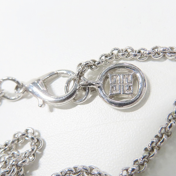 実際に弊社で買取させて頂いたGIVENCHY/ジバンシィ 4Gロゴ ロールチェーンネックレス の画像 3枚目