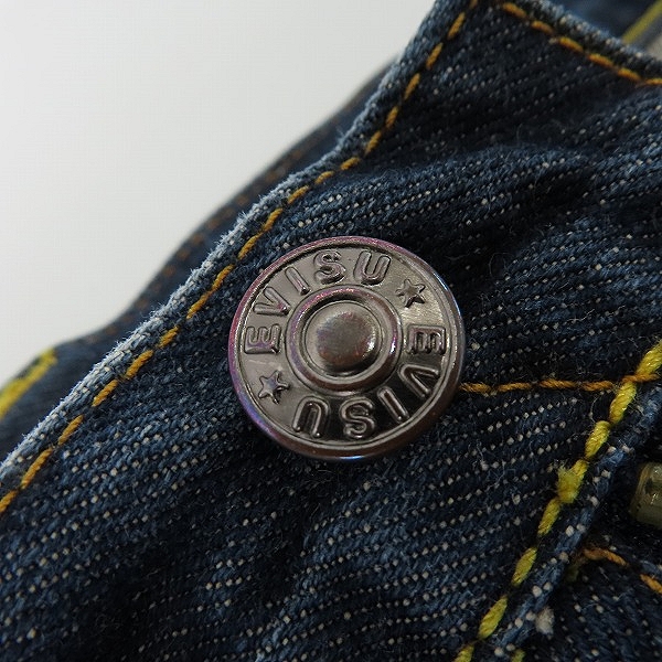 実際に弊社で買取させて頂いたEVISU/エヴィス デニムパンツ LOT0050/32の画像 6枚目