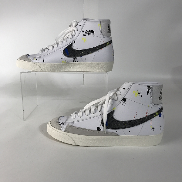 実際に弊社で買取させて頂いたNIKE/ナイキ BLAZER MID 77 VINTAGE/ブレーザー ミッド 77 ビンテージ White/Black/Sail DC7331-100/27の画像 3枚目