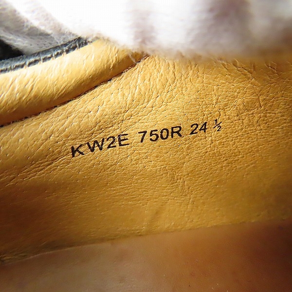 実際に弊社で買取させて頂いたREGAL STANDARDS/リーガル スタンダーズ レザースニーカー 750R/24.5の画像 5枚目