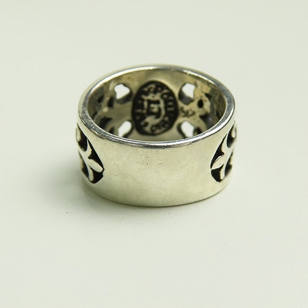 実際に弊社で買取させて頂いた【ギャラ付き】LEATHERS AND TREASURES/レザーズ&トレジャーズ クロスリング 17号の画像 4枚目