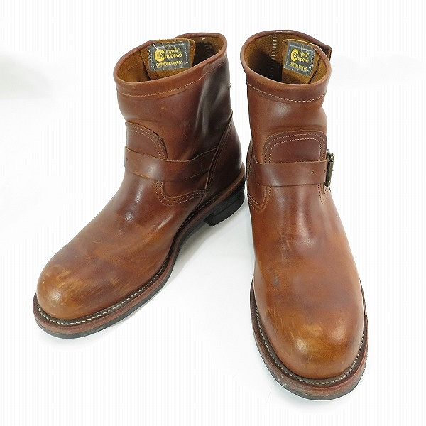 実際に弊社で買取させて頂いたCHIPPEWA/チペワ  レザー ショート エンジニアブーツ 91065/10E