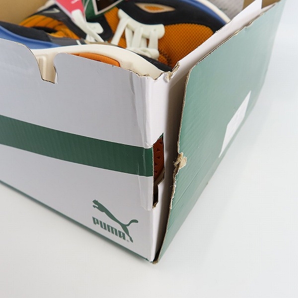 実際に弊社で買取させて頂いた【未使用】PUMA/プーマ TRC Blaze SWxP 'Black Orange Brick' 387510-02/27の画像 6枚目