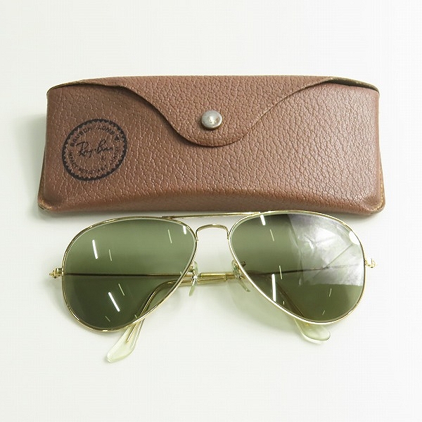 実際に弊社で買取させて頂いたRay-Ban/レイバン B&L/ボシュロム社製 ティアドロップ型 アイウェア/サングラス の画像 9枚目