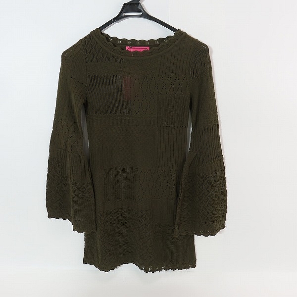 実際に弊社で買取させて頂いた【未使用】HYSTERICS/ヒステリックス ウール混 ニットカットソー 3NS-4240 /F