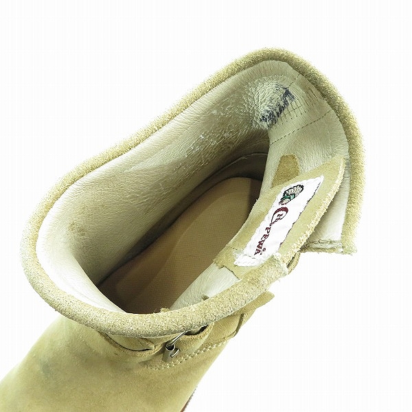 実際に弊社で買取させて頂いたChippewa/チペワ スウェード エンジニア ショートブーツ 9Eの画像 4枚目
