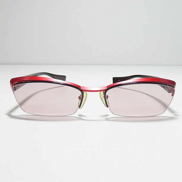 実際に弊社で買取させて頂いたalain mikli/アランミクリ ハーフリム メガネフレーム/アイウェア A0415-04の画像 1枚目