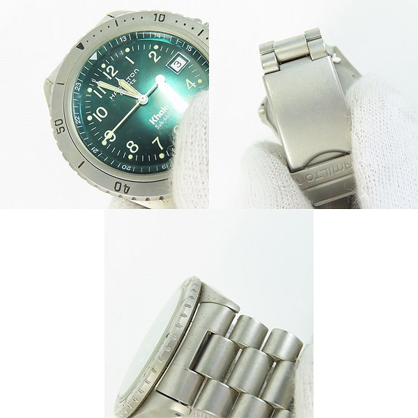 実際に弊社で買取させて頂いたHAMILTON/ハミルトン Khaki/カーキ 腕時計 9745B【動作未確認】の画像 5枚目