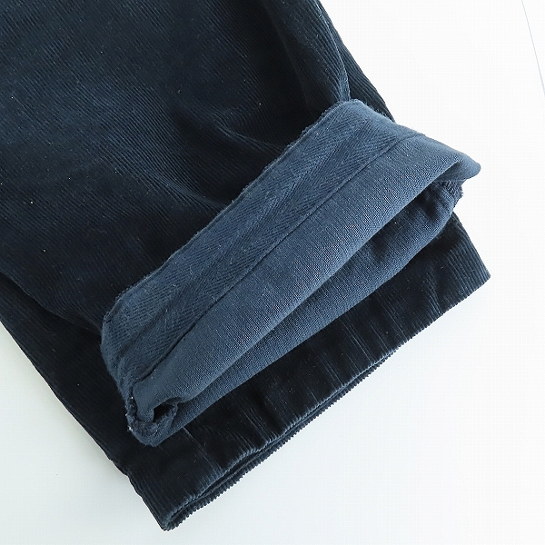 実際に弊社で買取させて頂いたBarbour/バブアー 紐ウエスト コーデュロイ テーパードワイドパンツ 2102399/Sの画像 5枚目