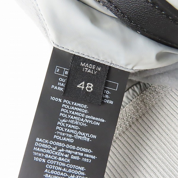 実際に弊社で買取させて頂いたTOM FORD/トムフォード ジップアップ フード ダウンベスト  グレー BY291-TFJ235/48の画像 4枚目