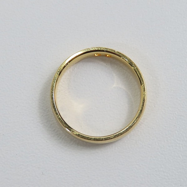 実際に弊社で買取させて頂いたHERMES/エルメス AU750/K18 エヴァー ヘラクレス ダイヤモンドリング/指輪 50/9.5号の画像 5枚目