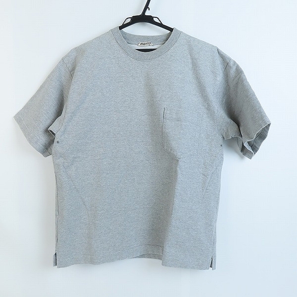 実際に弊社で買取させて頂いたAURALEE/オーラリー STAND UP TEE ヘビーウェイト コットン Tシャツ A6ST01SU/3