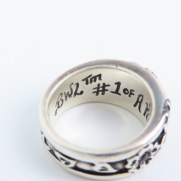 実際に弊社で買取させて頂いたBWL/ビルウォールレザー One-of-a-Kind Club リング 21-22号の画像 5枚目