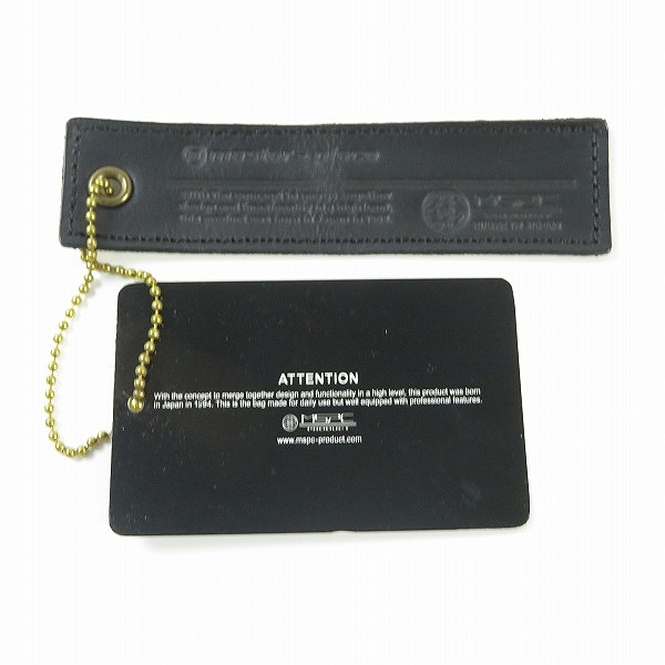 実際に弊社で買取させて頂いたmaster-piece/マスターピース Gloss/グロス レザートートバッグ 01643の画像 9枚目