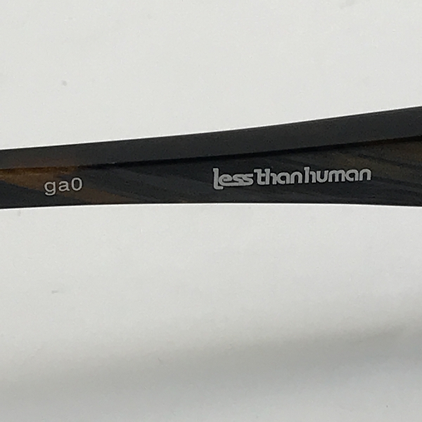 実際に弊社で買取させて頂いたless than human/レスザンヒューマン ga0 メガネフレーム/アイウェアの画像 6枚目
