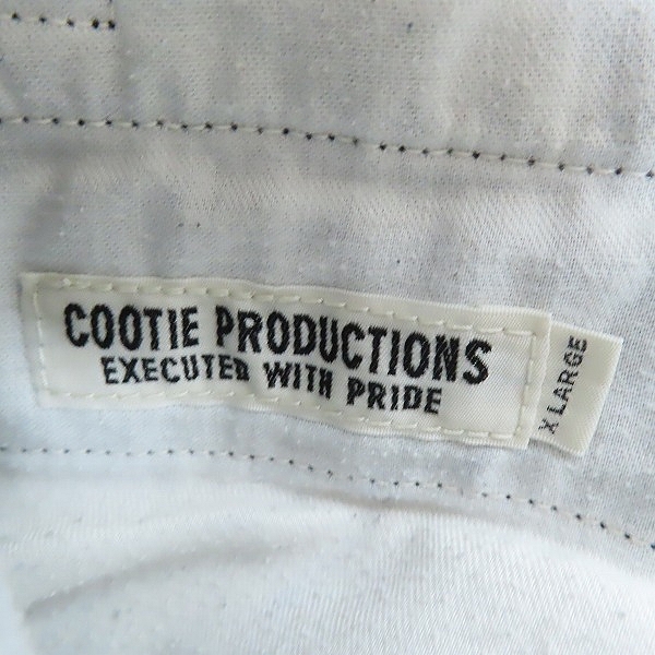実際に弊社で買取させて頂いたCOOTIE PRODUCTIONS/クーティープロダクションズ  ウェストゴム イージーワークパンツ XLの画像 2枚目