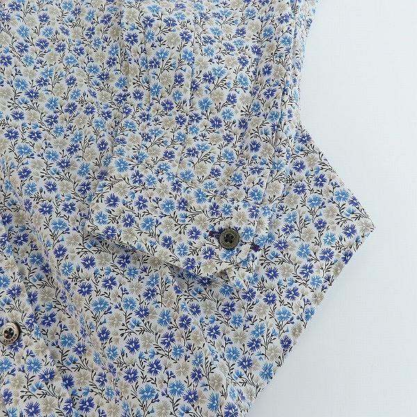 実際に弊社で買取させて頂いたPaul Smith LONDON/ポールスミス ロンドン フローラル 総柄 長袖シャツ/Mの画像 5枚目