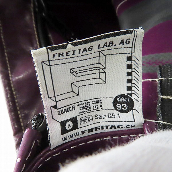 実際に弊社で買取させて頂いたFREITAG/フライターグ BOB/ボブ F203 2WAY トートバッグの画像 5枚目