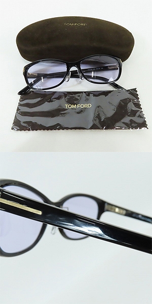 実際に弊社で買取させて頂いたTOM FORD/トムフォード 眼鏡/メガネフレーム /アイウェア TF5142 001の画像 9枚目
