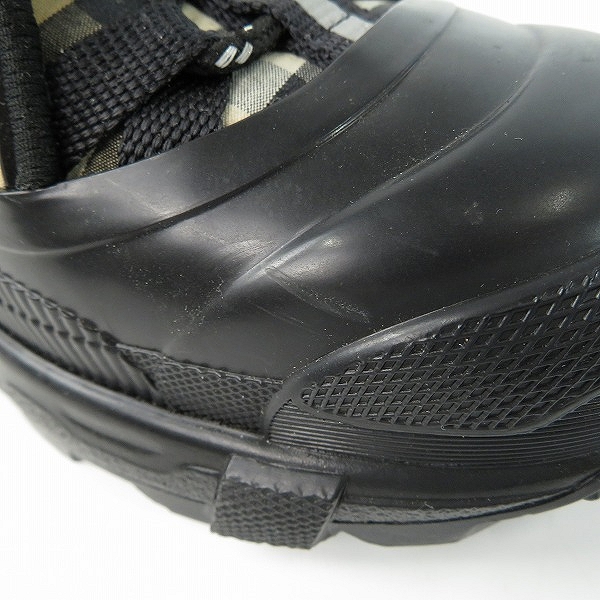 実際に弊社で買取させて頂いたBURBERRY/バーバリー ARTHUR CHECK SNEAKER/アーサーチェックスニーカー/40の画像 7枚目