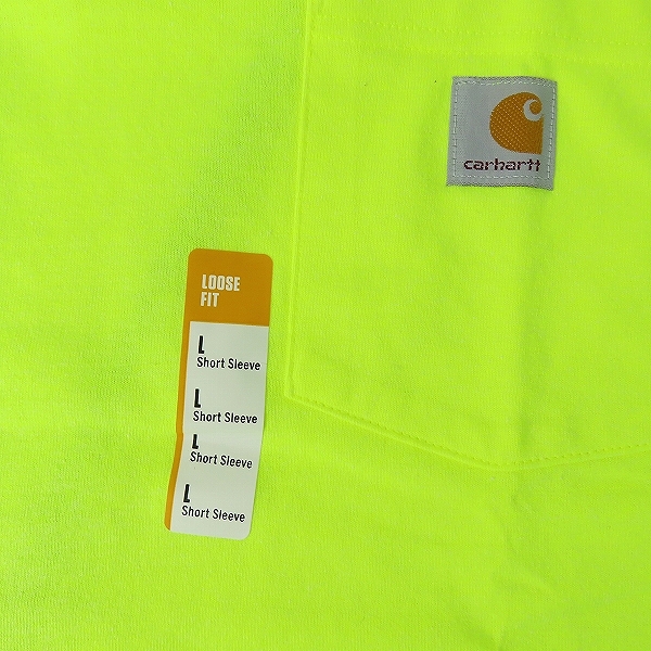実際に弊社で買取させて頂いた【未使用】Carhartt×Penthouse Casino/カーハート×ペントハウスカジノ Tシャツ イエロー K87-BLM/Lの画像 3枚目