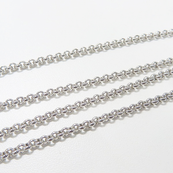 実際に弊社で買取させて頂いたGIVENCHY/ジバンシィ 4Gロゴ ロールチェーンネックレス の画像 4枚目