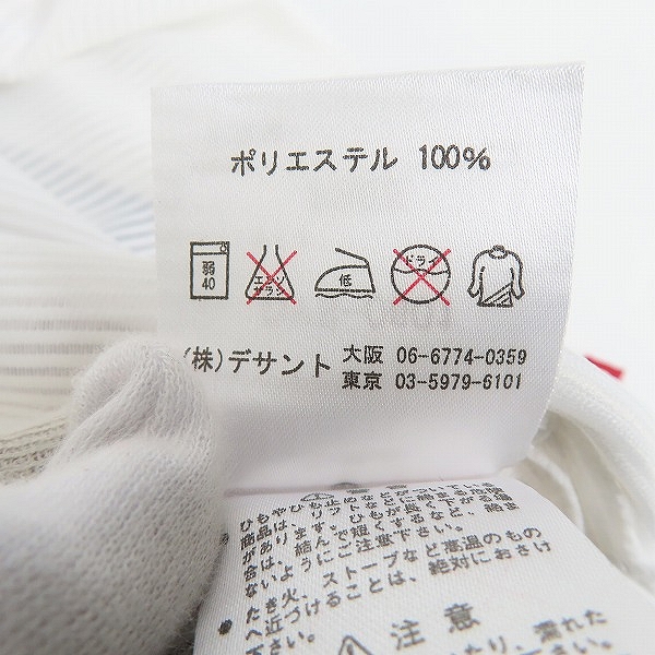 実際に弊社で買取させて頂いた【未使用】デサント×ビームス 東京ヤクルトスワローズ 2006 ホーム レプリカユニフォーム #27古田 DYS-0601/FREEの画像 4枚目