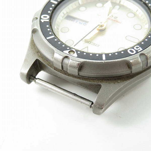 実際に弊社で買取させて頂いたSEIKO/セイコー プロフェッショナル ダイバー 7C43-6A00 クォーツ/ウォッチ/腕時計【動作未確認】の画像 5枚目