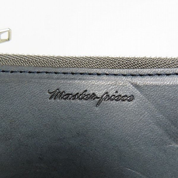 実際に弊社で買取させて頂いたmaster piece/マスターピース レザー カードケース/コインケースの画像 4枚目
