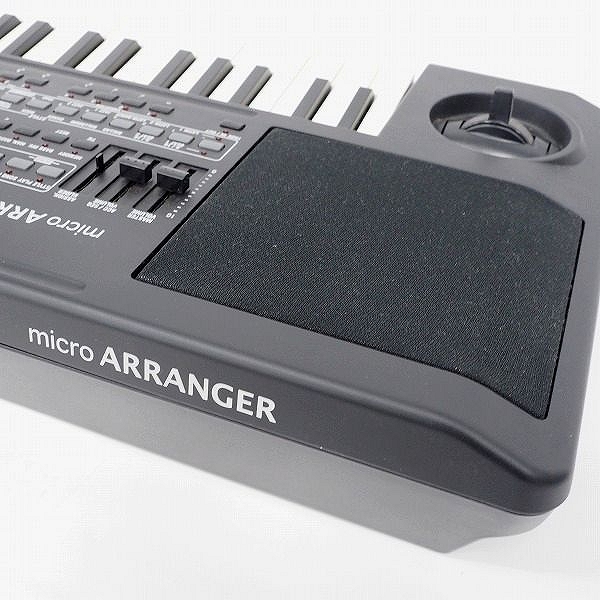 実際に弊社で買取させて頂いた★KORG/コルグ microARRANGER MAR-1 ミニ61鍵搭載 作曲アシスト・キーボード シンセサイザー【簡易動作確認済】の画像 6枚目