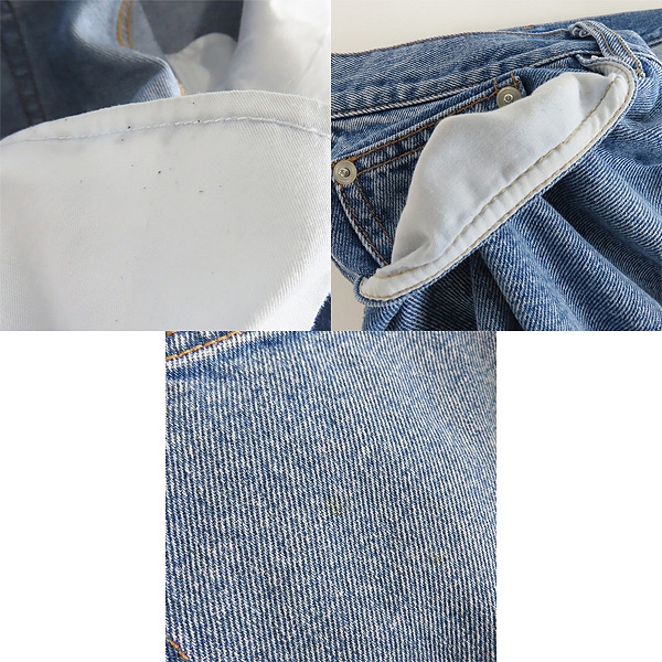 実際に弊社で買取させて頂いたBEAMS/ビームス バギーテーパードデニムパンツ 11-21-0598-791/Mの画像 7枚目