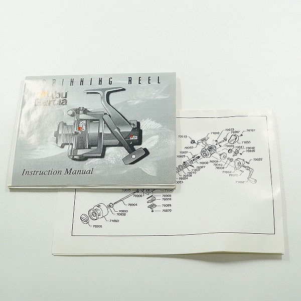 実際に弊社で買取させて頂いた【難あり】AbuGarcia/アブガルシア Cardinal C-3F カーディナル スピニングリール 箱付きの画像 7枚目